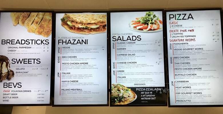 Red Brick Pizza Kitchen Cafe - Milwaukee, WI menu_pic