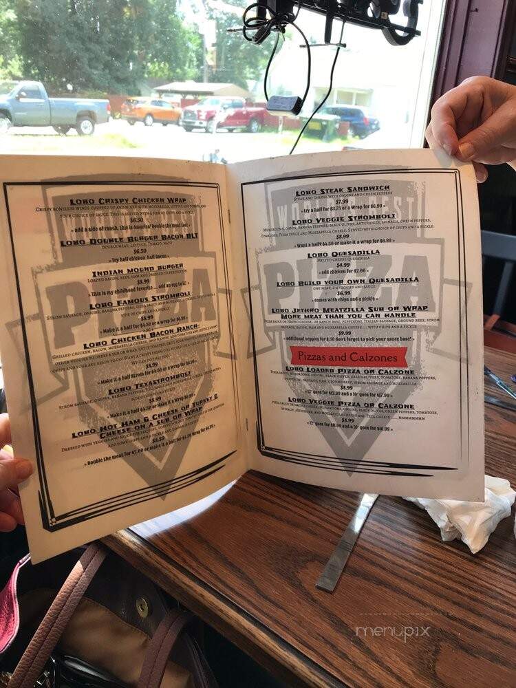 The Lobo Lounge - Evansville, IN menu_pic