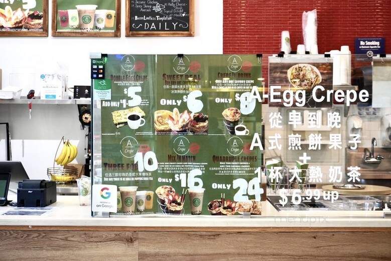 A Crepe - Flushing, NY menu_pic