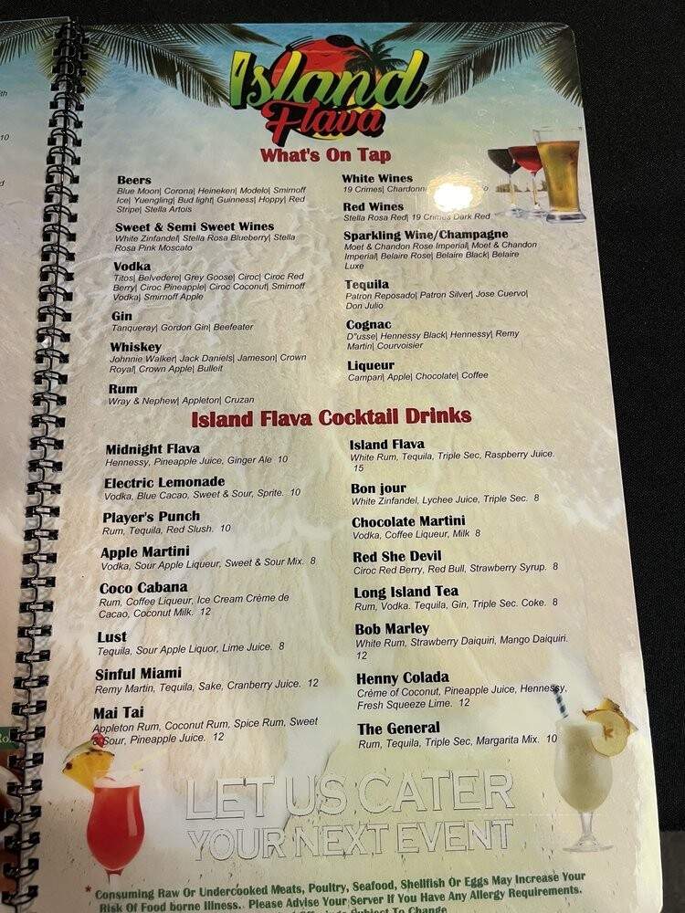 Island Flava Restaurant & Lounge - Fayetteville, NC menu_pic