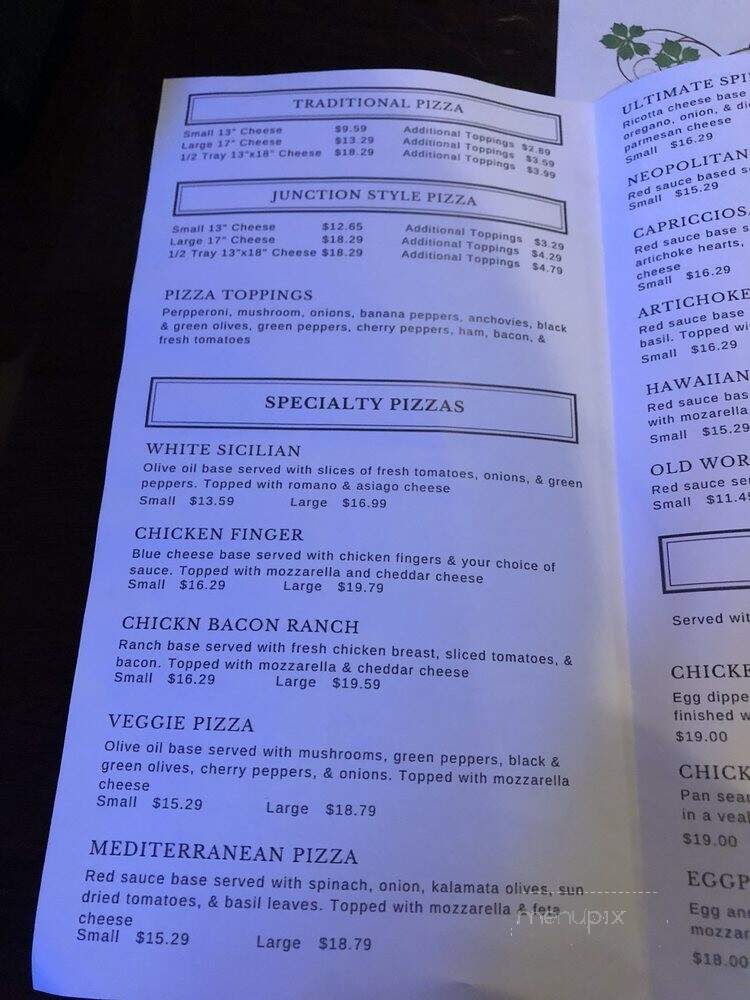 Lumber City Winery and Bistro - North Tonawanda, NY menu_pic