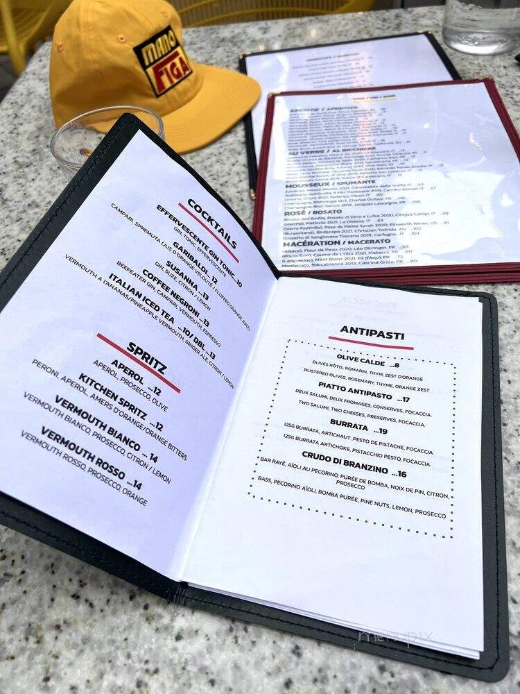 Mano Cornuto - Montreal, QC menu_pic