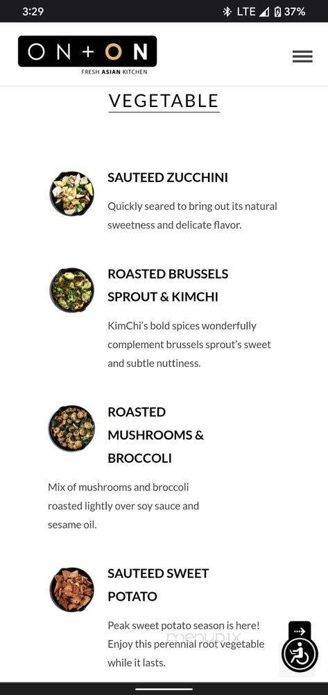 ON + ON Kitchen - Culver City, CA menu_pic