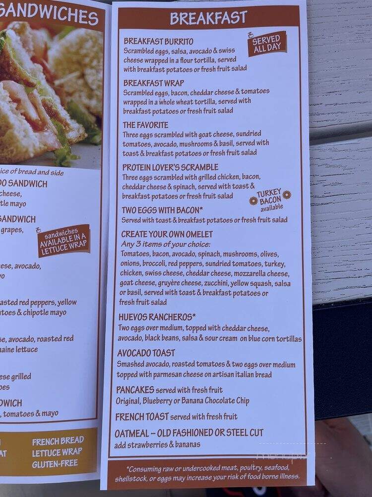 Rachel's Kitchen - Las Vegas, NV menu_pic