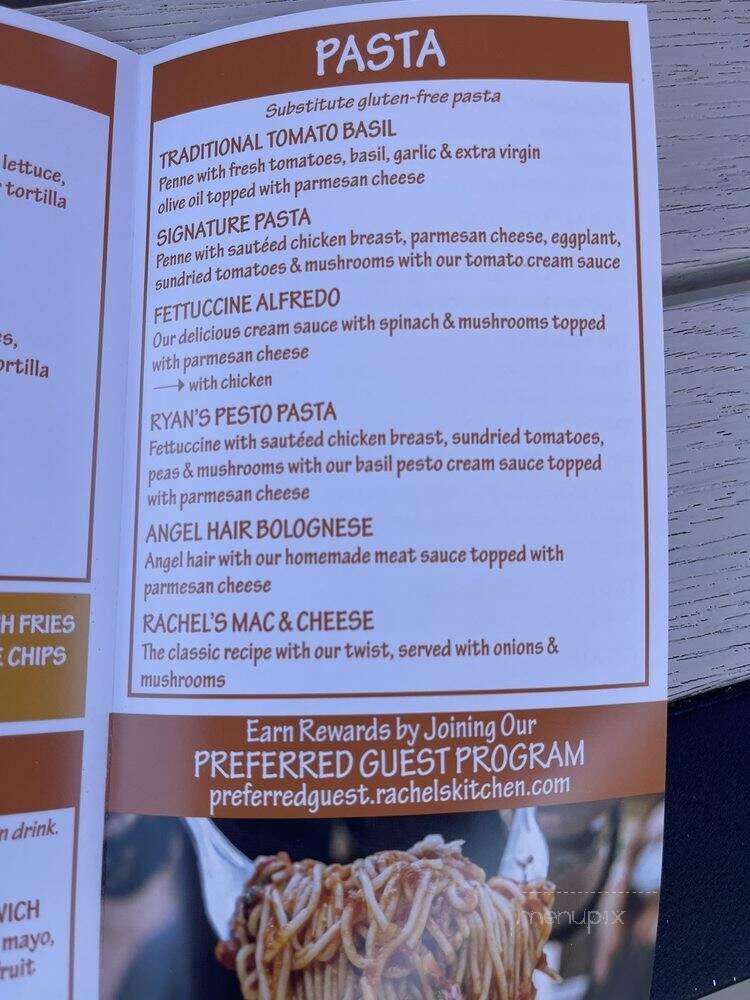 Rachel's Kitchen - Las Vegas, NV menu_pic