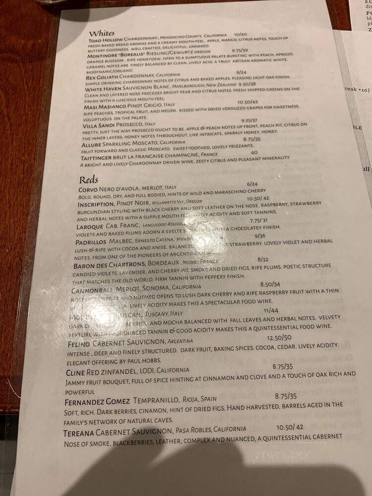Ramsi's Cafe On the World - Prospect, KY menu_pic