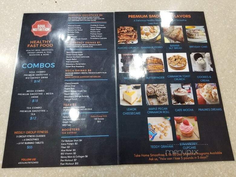 Soul Nutrition - Memphis, TN menu_pic