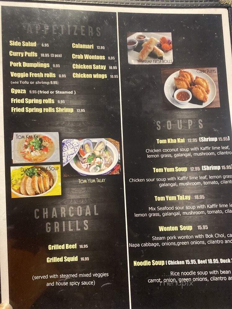 Thai Elephants II - Summerville, SC menu_pic