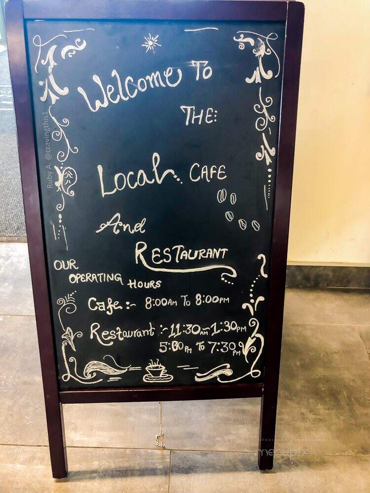 The Local Cafe and Restaurant - Toronto, ON menu_pic