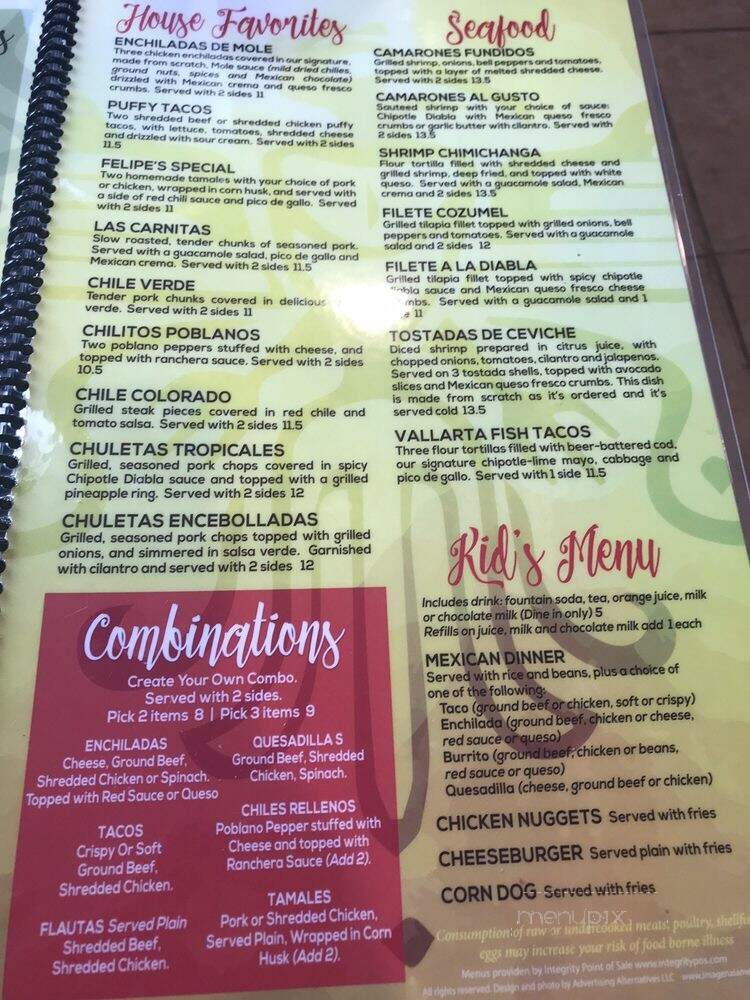 Casa de Reyes Mexican Kitchen - Broken Arrow, OK menu_pic