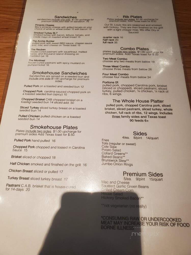 DBA Sandwich Company - Atlanta, GA menu_pic