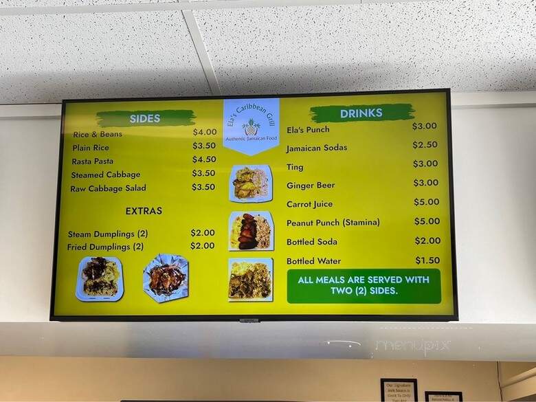 Ela's Caribbean Grill - Willowick, OH menu_pic