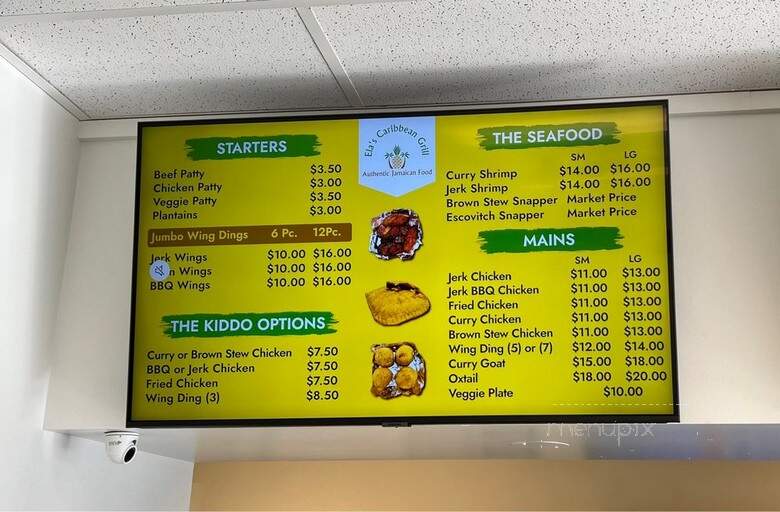 Ela's Caribbean Grill - Willowick, OH menu_pic