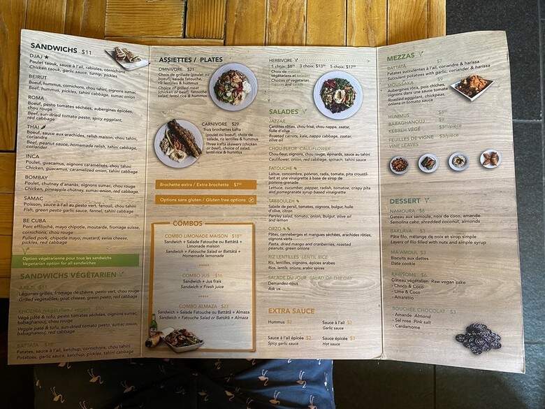 Omnivore - Montreal, QC menu_pic