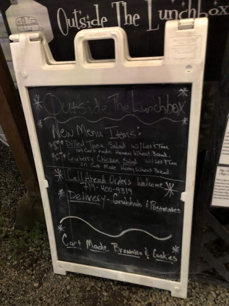 Outside the Lunchbox - Portland, OR menu_pic