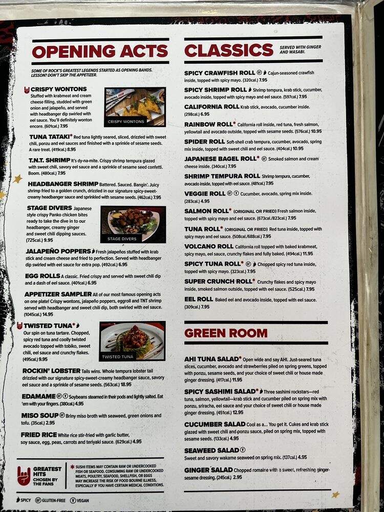 Rock N Roll Sushi - Decatur, AL menu_pic