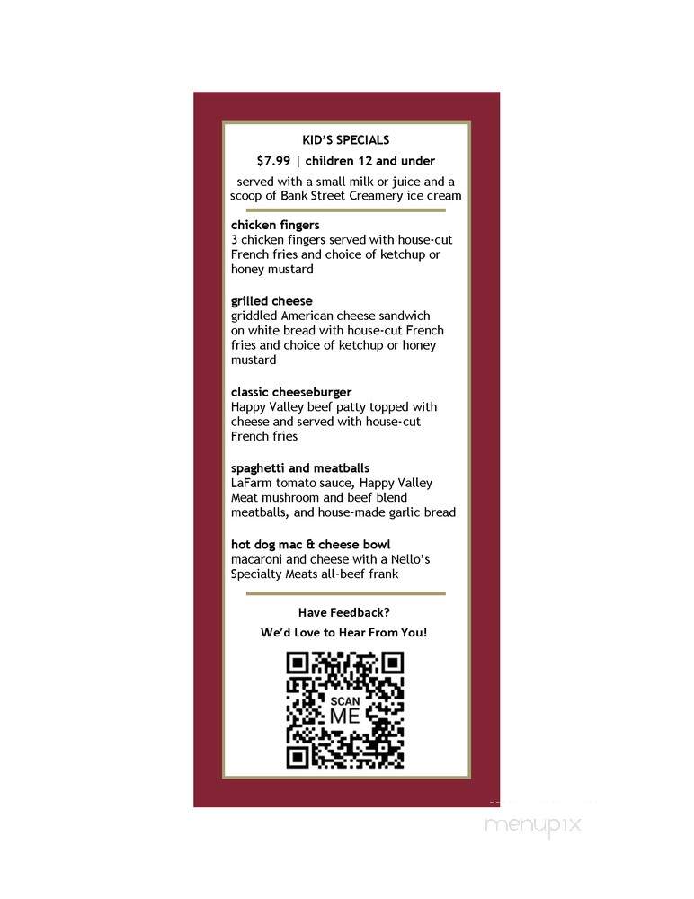 The Trolley Stop - Easton, PA menu_pic