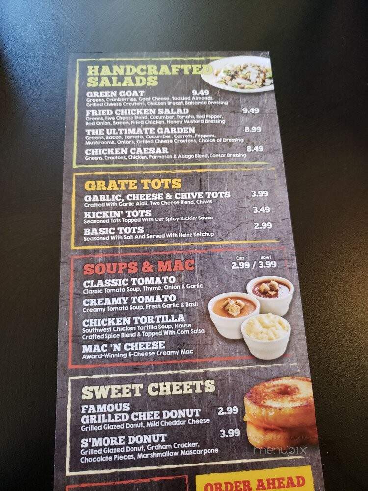 Tom and Chee - Cincinnati, OH menu_pic