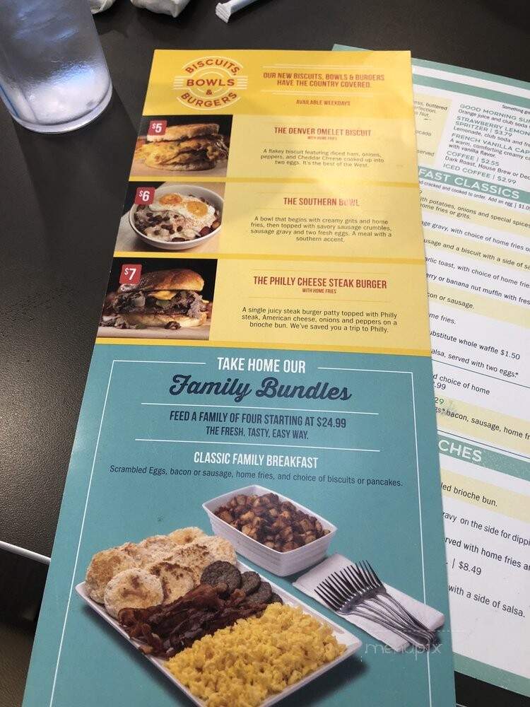 Eggs Up Grill - Murrells Inlet, SC menu_pic