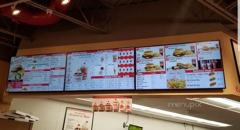 Freddy's Frozen Custard & Steakburgers - Laramie, WY menu_pic