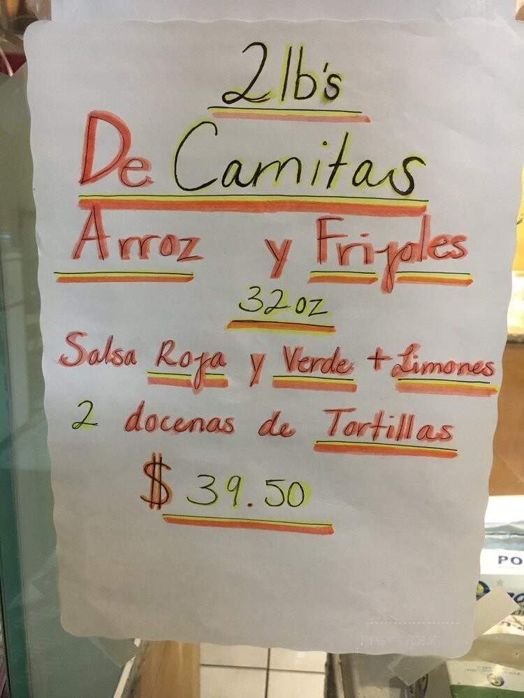 Lucero's Mexican Food - Westminster, CA menu_pic