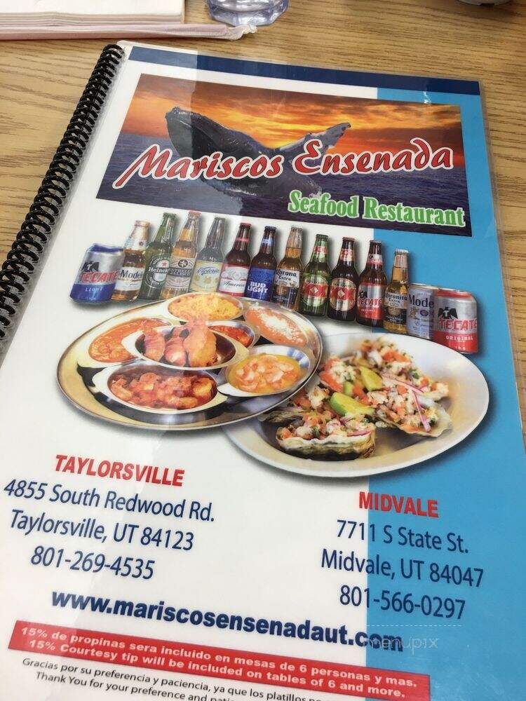 Mariscos Ensenada 2 - Midvale, UT menu_pic