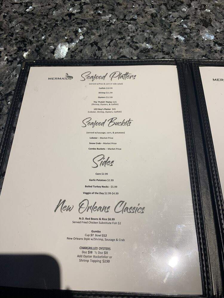 Mermaids - New Orleans, LA menu_pic