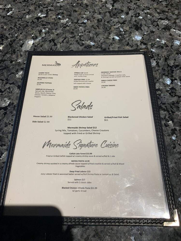 Mermaids - New Orleans, LA menu_pic