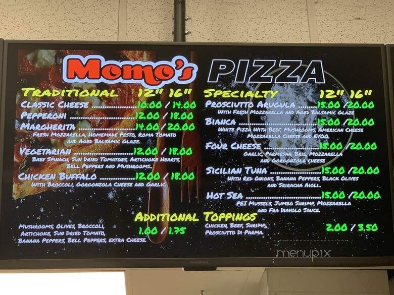 Momo's Bistro & Brick Oven Pizza - Leominster, MA