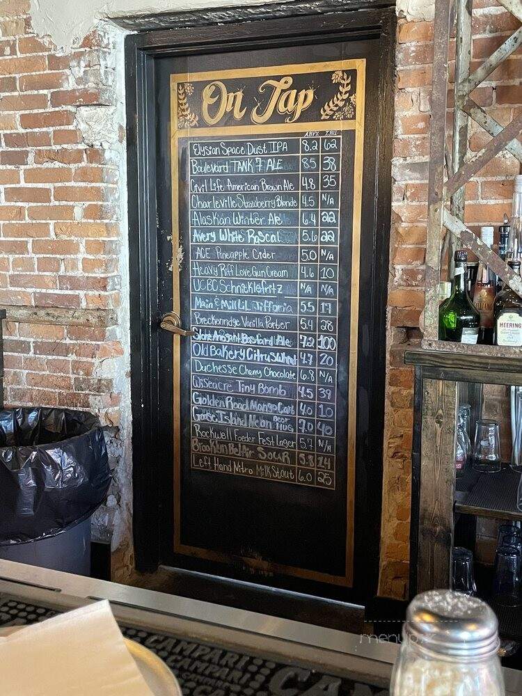 Old No 102 - Farmington, MO menu_pic