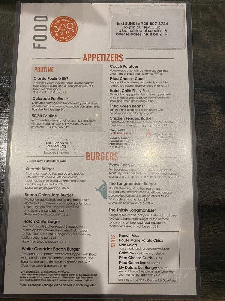 Scratch Kitchen - Longmont, CO menu_pic