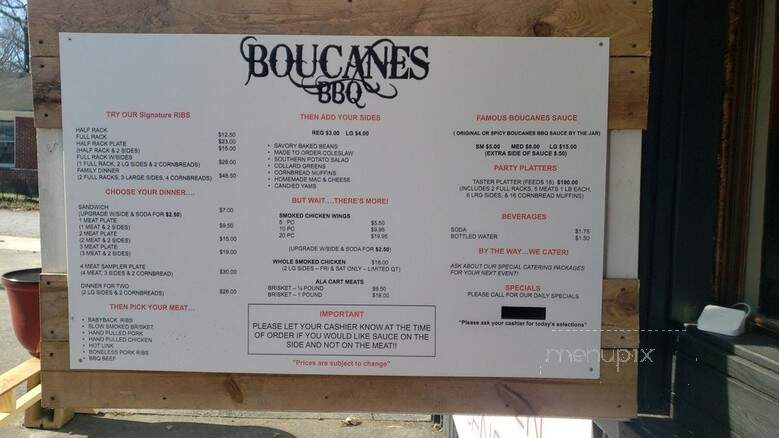 Boucanes BBQ - East Point, GA menu_pic