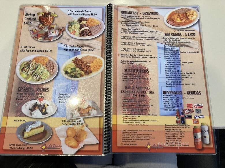 La Puente Homemade Mexican Food - Layton, UT menu_pic