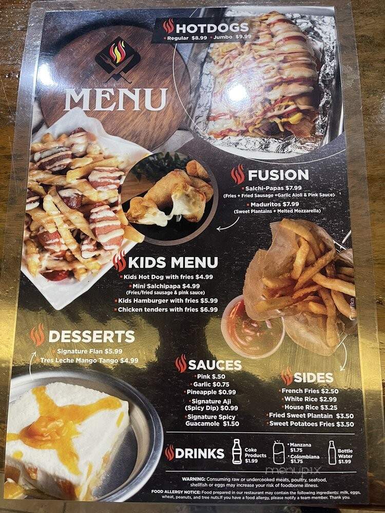 Latin Flavorz - Greer, SC menu_pic