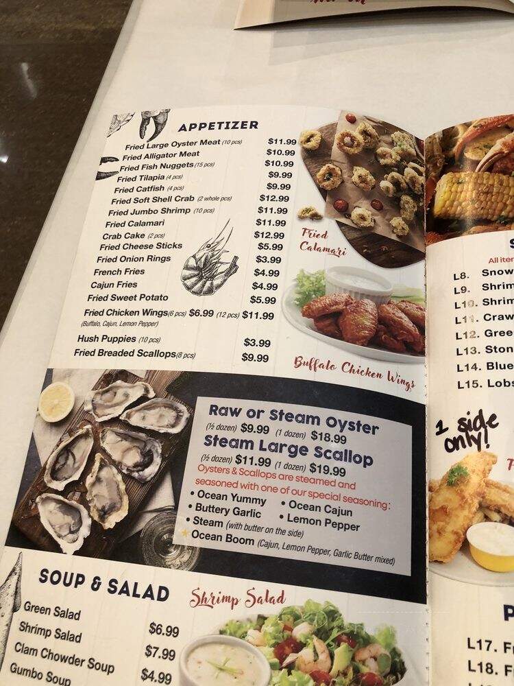 Ocean Breeze - Orange Park, FL menu_pic