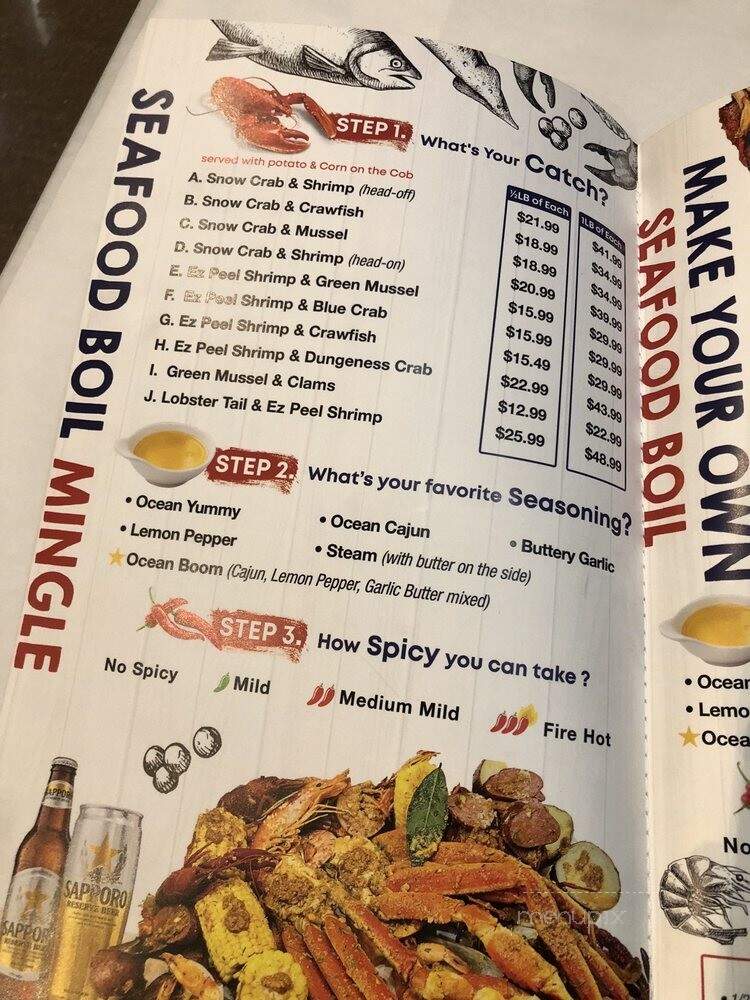 Ocean Breeze - Orange Park, FL menu_pic