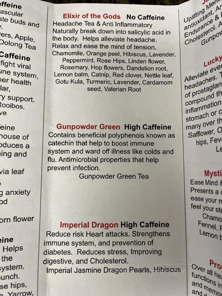 Ravenwood Coffee & Creations - Clarksville, TN menu_pic
