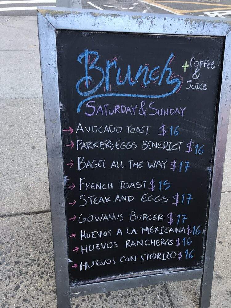 Gowanus Corner Cafe - Brooklyn, NY menu_pic