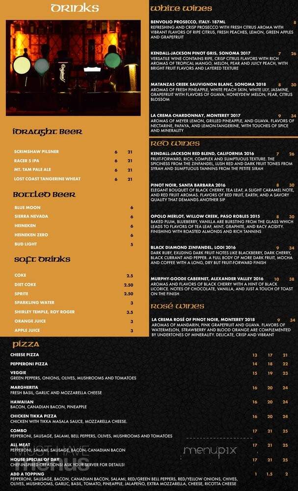IL Gusto - San Rafael, CA menu_pic