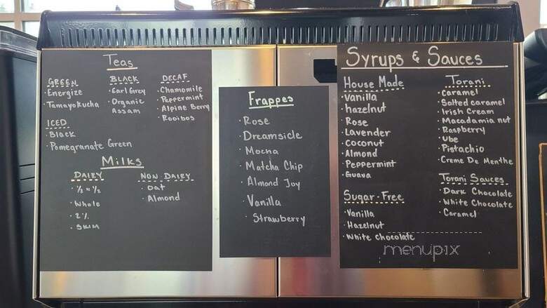 It's Coffee - Centennial, CO menu_pic