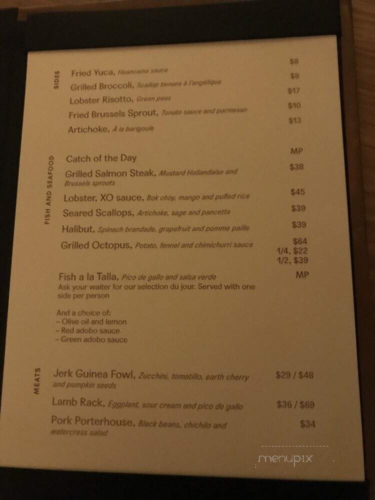Makro - Montreal, QC menu_pic