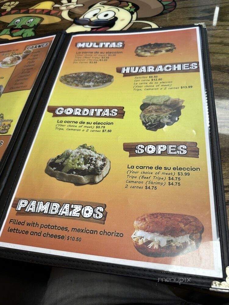 Taqueria y Birrieria Arandas - Nashville, TN menu_pic