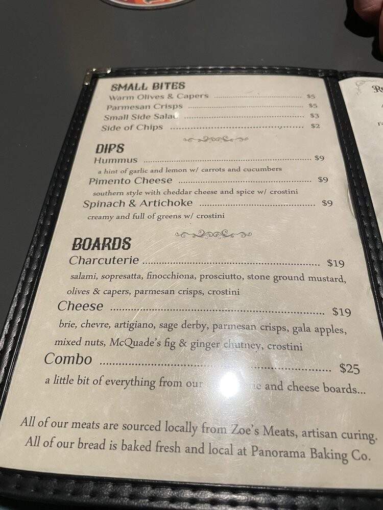 Barley - San Francisco, CA menu_pic