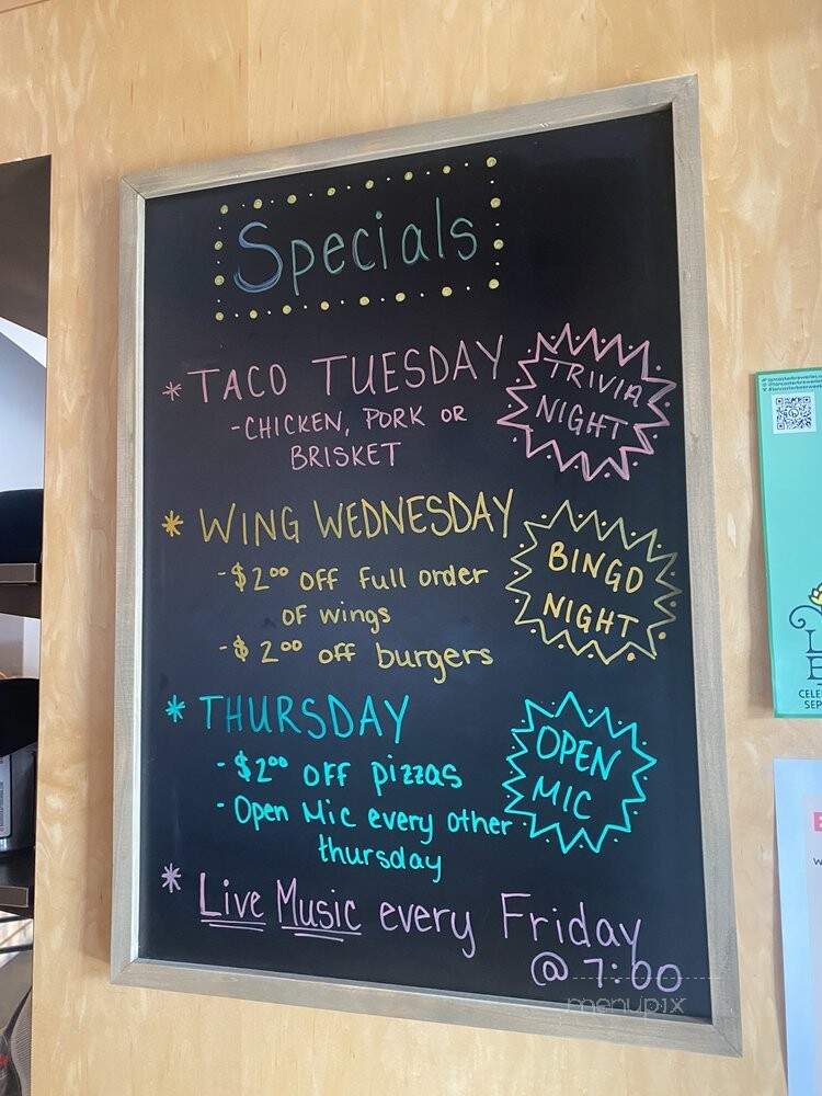 Big Dog Craft Brewing - Lancaster, PA menu_pic