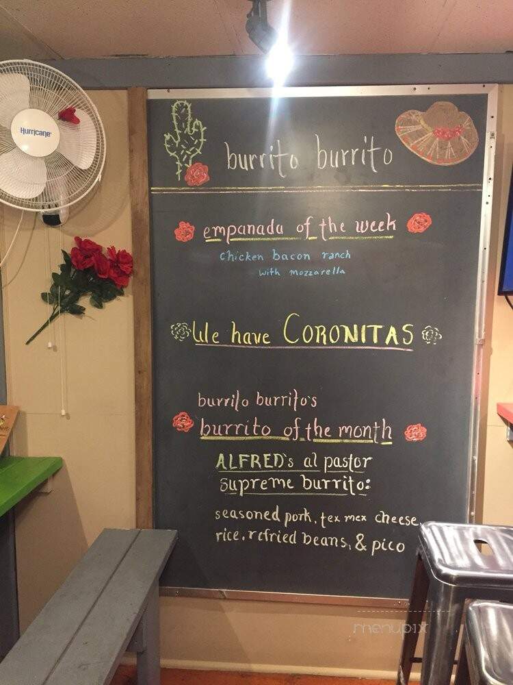 Burrito Burrito - New Paltz, NY menu_pic