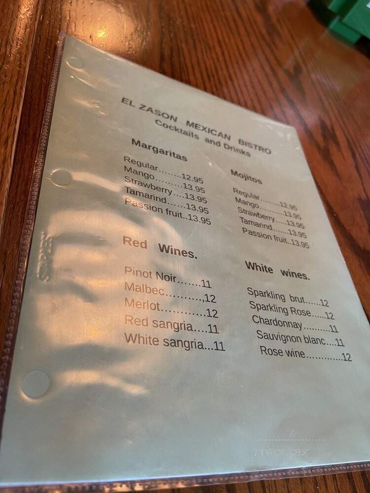 El Zason - Brooklyn, NY menu_pic