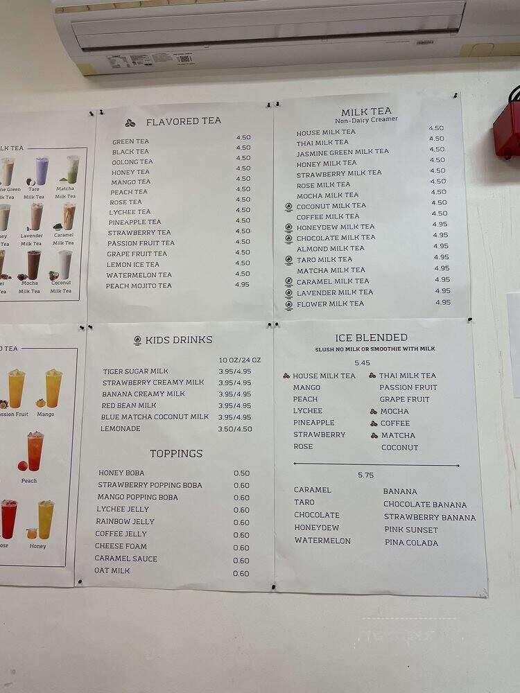 Favoritea Cafe - Burbank, CA menu_pic
