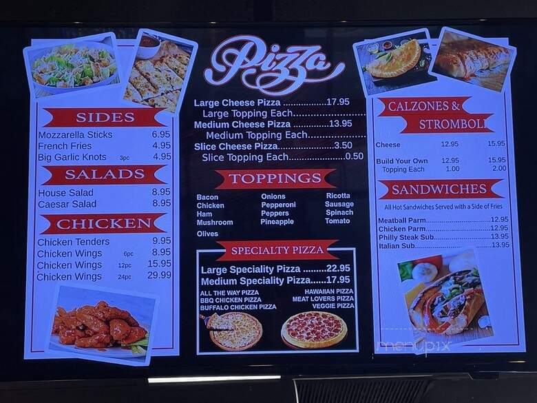 Lorenzo's Pizzeria - Ft Lauderdale, FL menu_pic