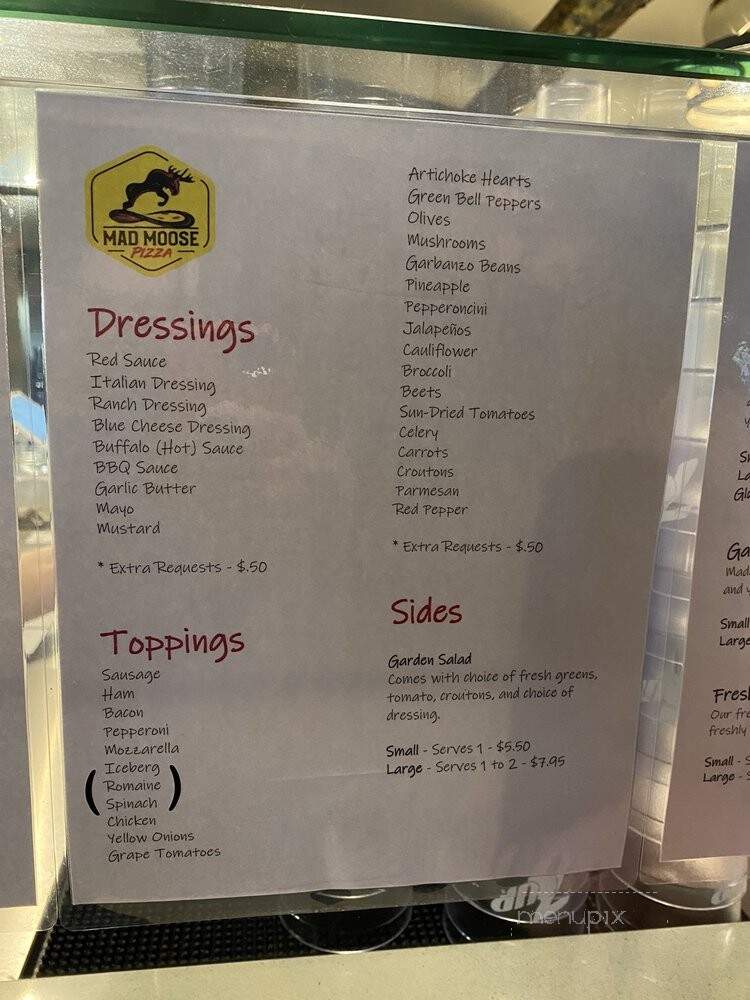 Mad Moose Pizza - Saint Anthony, ID menu_pic