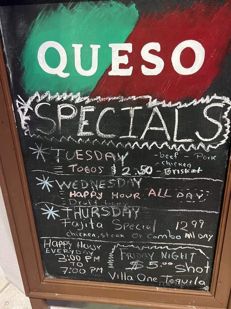 Queso Mexican Restaurant - Baton Rouge, LA menu_pic